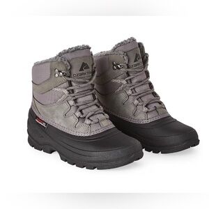 Ozark Trail Kids' Gray and Black Boots